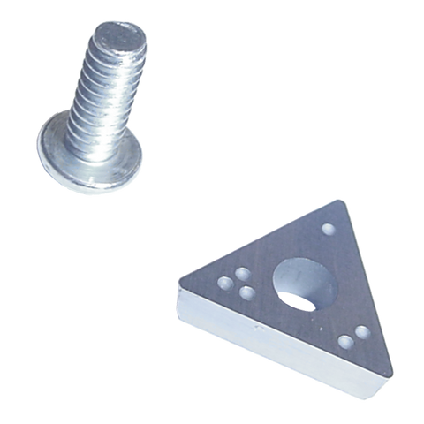 AMMCO Negative Rake Carbide Bit Holders Set – Left & Right, W/ 10-Pack New Bits, Brake Lathe